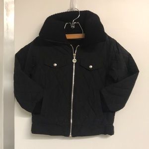 D&G juniors black winter coat size 5
